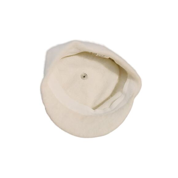 Womens Holiday Winter Hat Trim Angora Nylon Blend White OSFA main image 5